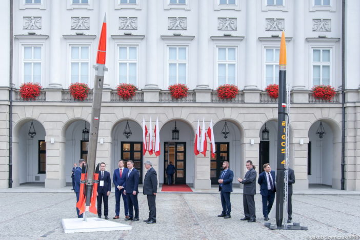 Przemysł kosmiczny. Fot. Kancelaria Prezydenta RP