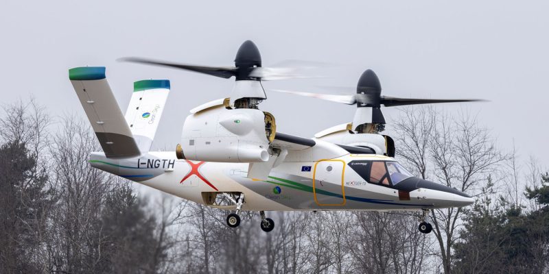 Prezentacja statku powietrznego NGCTR-TD wraz z demonstracją w locie