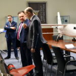 Wizyta Marszałka Województwa Mazowieckiego, Adama Struzika w Instytucie Lotnictwa. 07.03.2019