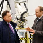 Wizyta Marszałka Województwa Mazowieckiego, Adama Struzika w Instytucie Lotnictwa. 07.03.2019
