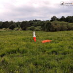 Część odzyskiwana rakiety ILR-33 BURSZTYN po bezpiecznym wylądowaniu. | The rocket’s nosecone and payload bay after soft touchdown.