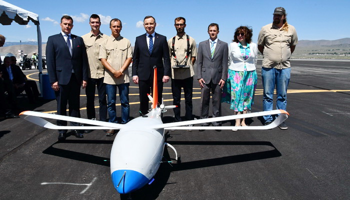 Testy polskich systemów bezzałogowych w Nevadzie | Tests of Polish unmanned systems in Nevada