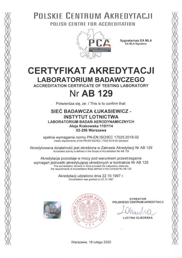 akredytacja AB 129