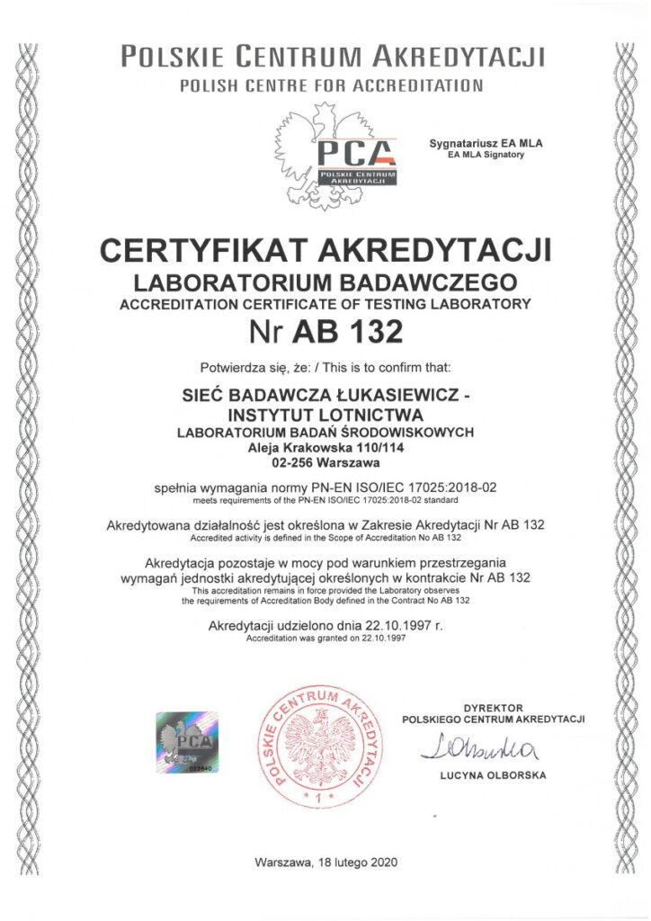 Akredytacja AB 132